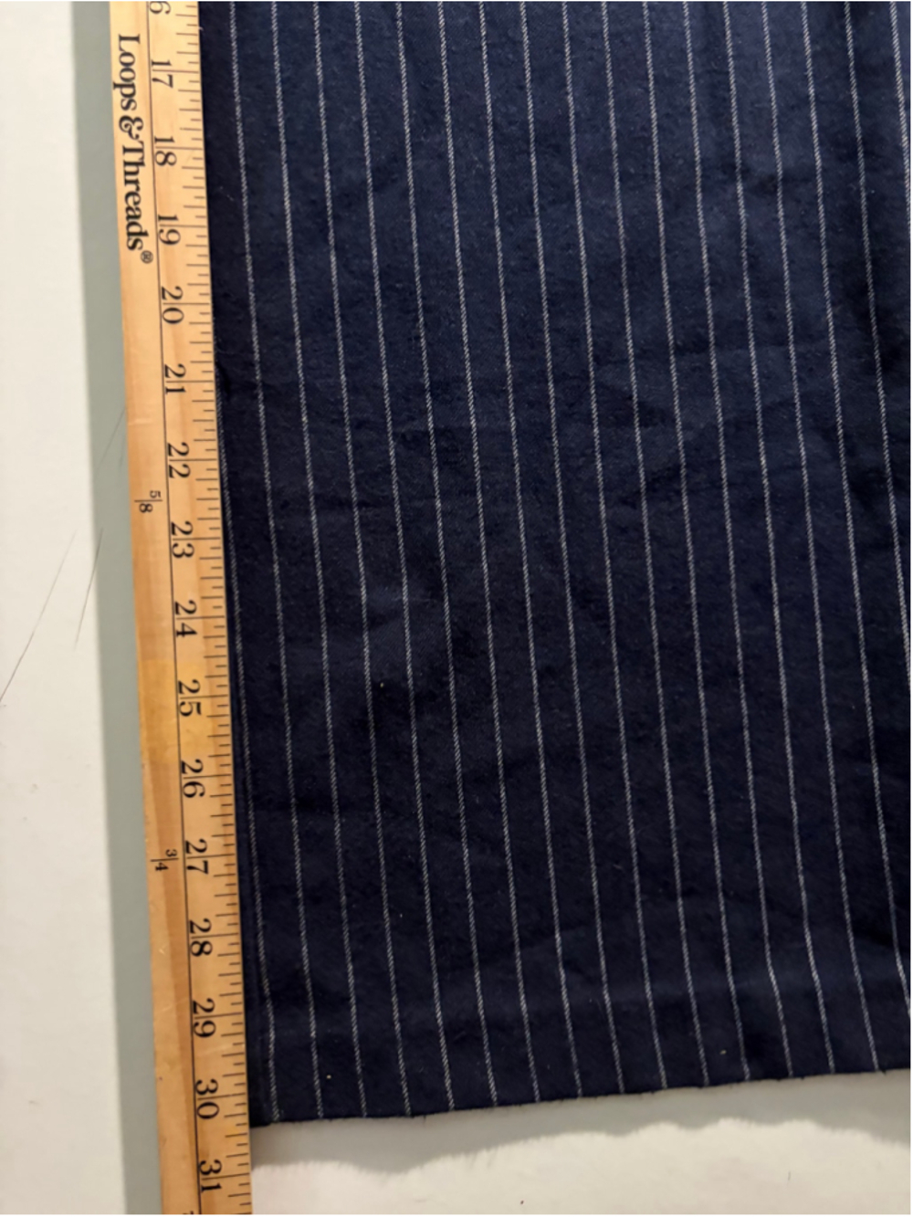 Women's Abercrombie & Fitch Pinstripe Wide Leg Trousers Navy Size S
422 - Picture 7 of 8